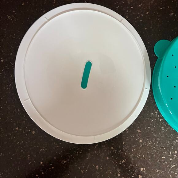 Tupperware 3 Piece Micro-Steamer Microwave Steamer Rice Veggie Cooker 3221-A - Picture 8 of 10